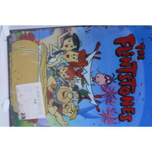 Vintage The Flintstones Metal Sign plate Brand new sealed